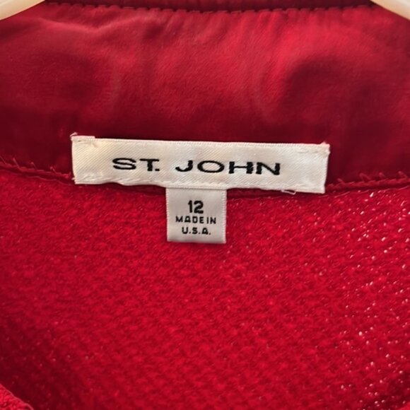 ST JOHN COLLECTION JACKET, NEW WITH TAGS, size 12 - Picture 2 of 9